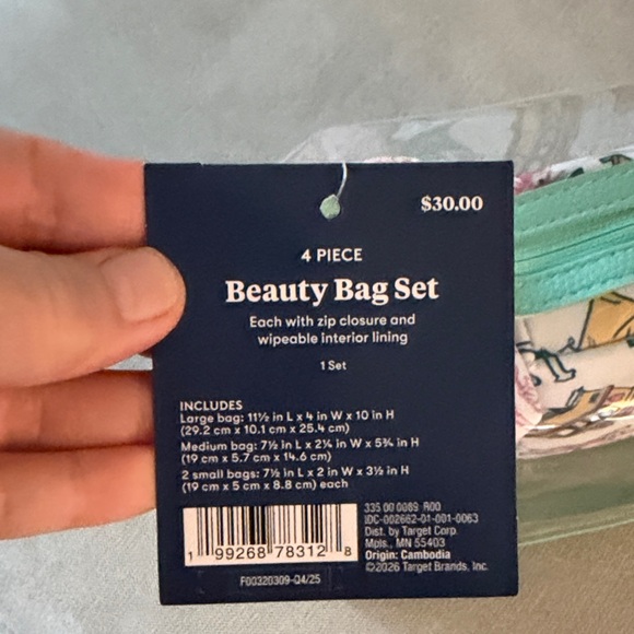 Target Roller Rabbit cosmetic bag set - Picture 3 of 4